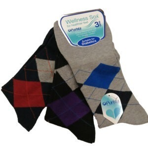 3-Pk-Sock-Patterned