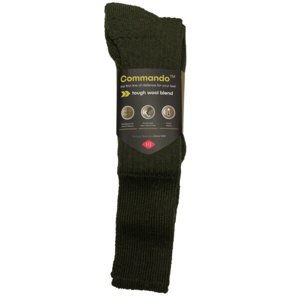 Commando-Sock-Green