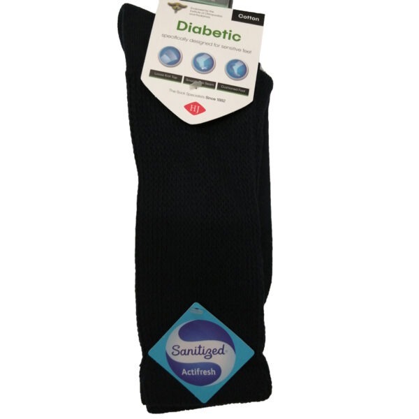 Diabetic-Sock-Black