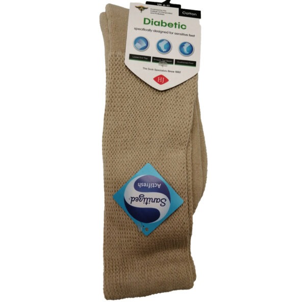 Diabetic-Sock-Beige