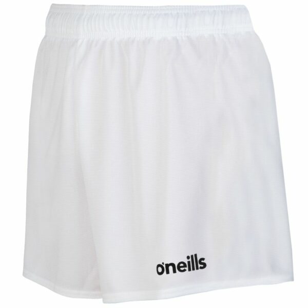 Plain White Football Shorts