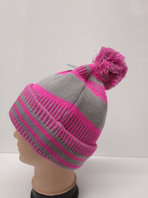 Pink Mayo GAA Bobble Hat - Image 2