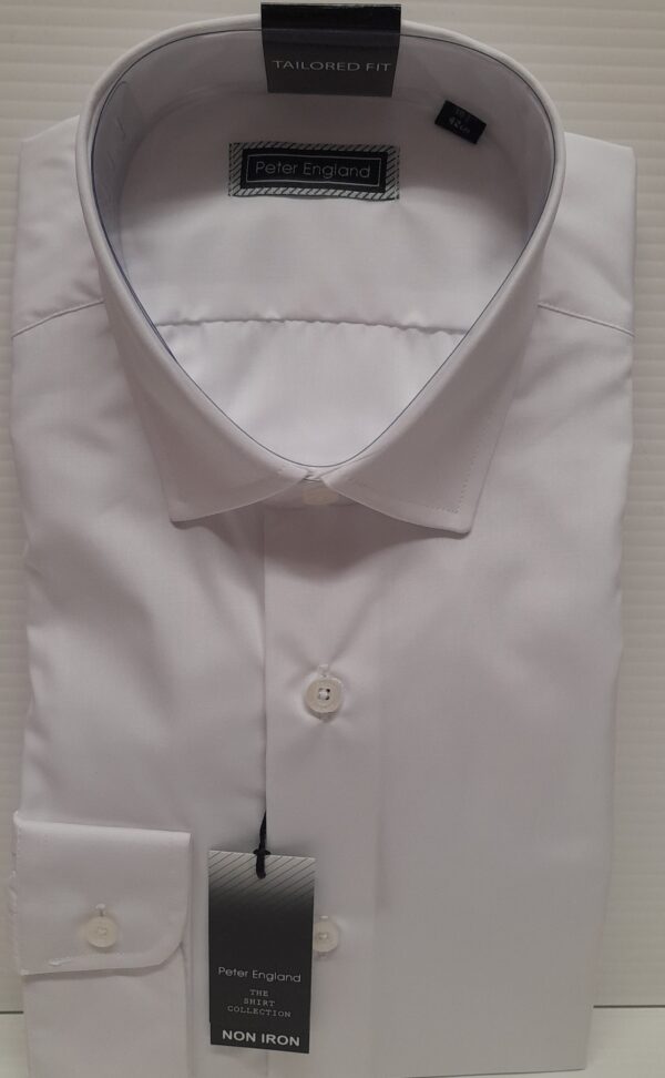 Peter England Tailored White Shirt