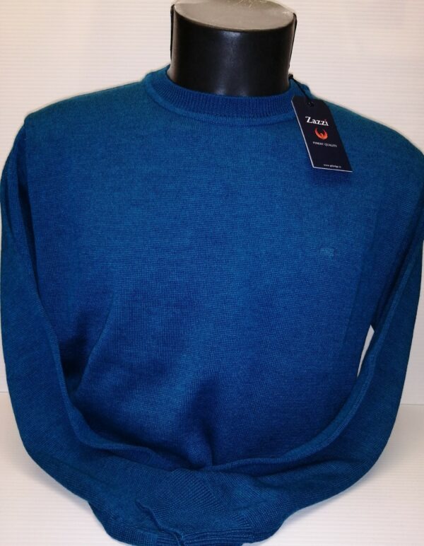 Zazzi Round neck Jumper Turquoise