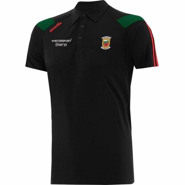 Rockway Polo Shirt black/bottle/red