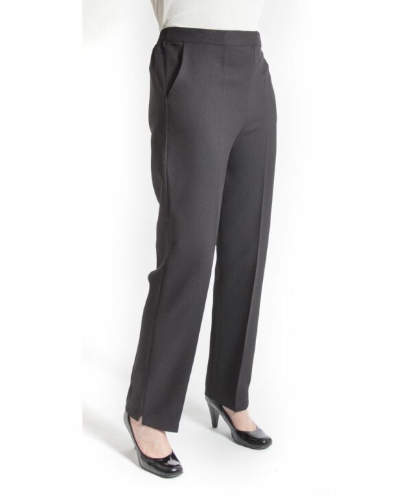 Ladies Elastic Waist trousers Black