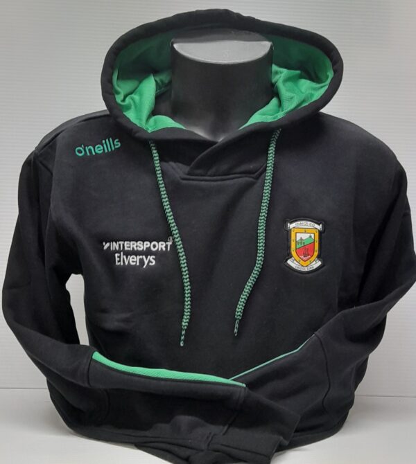 Mayo Jensen Hoody Black/Emerald green