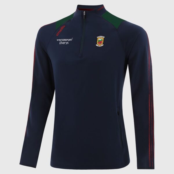 Dynamo 1/2 zip brushed top marine/red/bottle